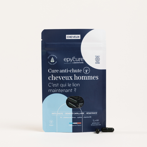 Cure anti-chute de cheveux hommes