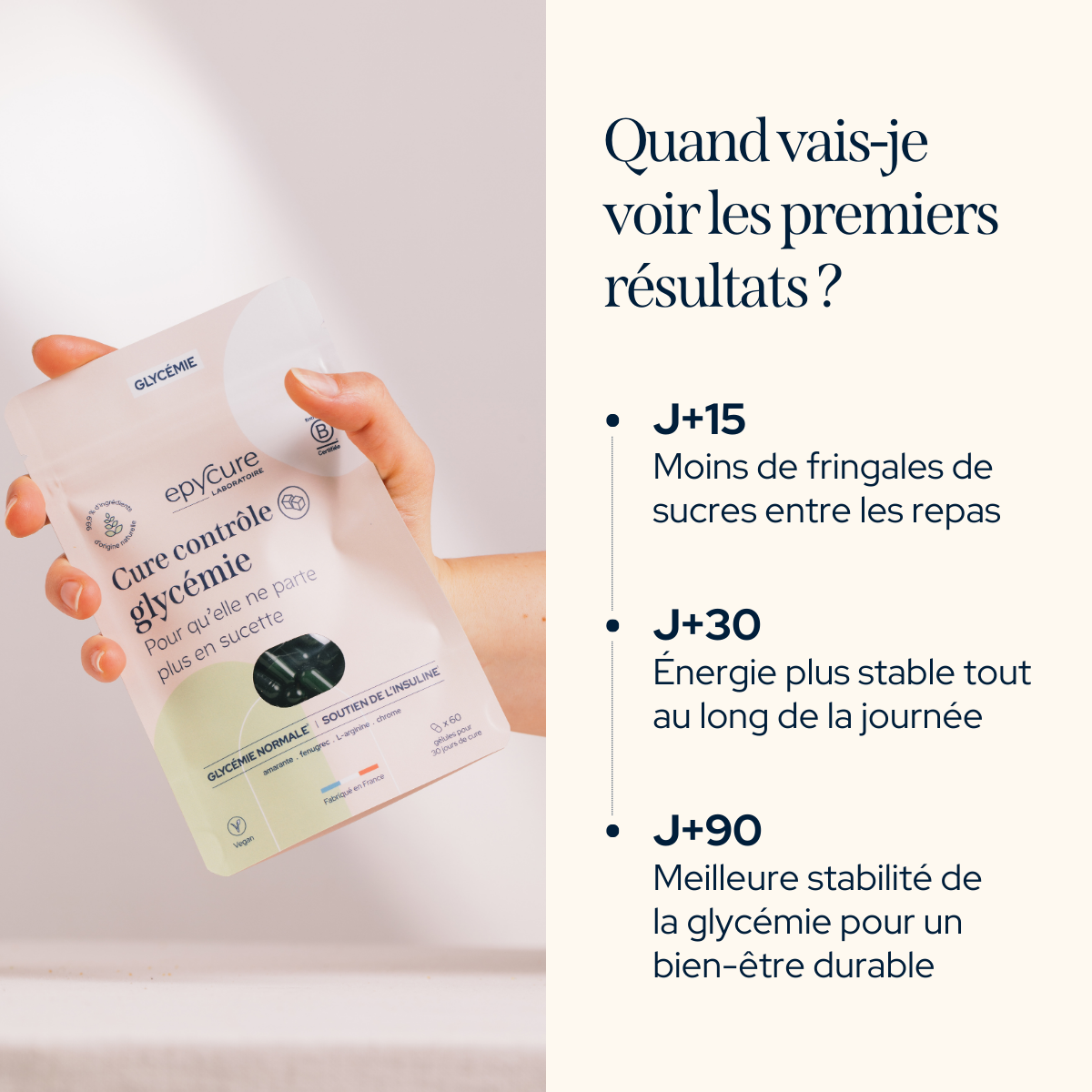 Cure contrôle glycémie