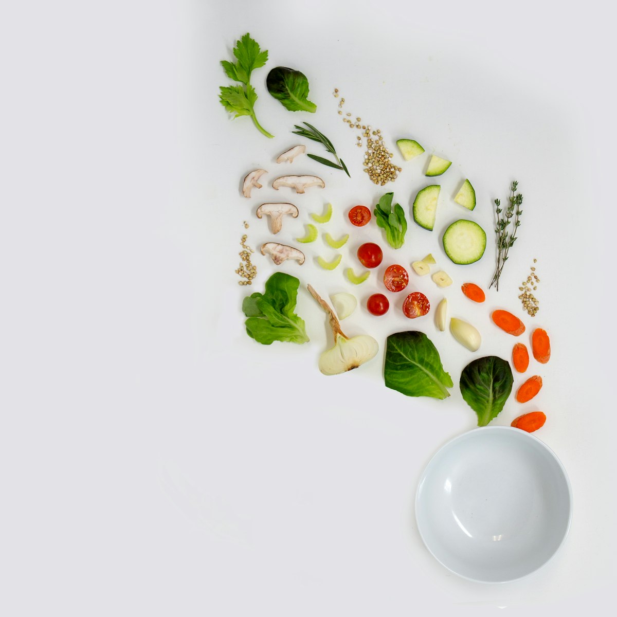 Bol de légumes colorés pour illustrer une digestion saine et éviter les ballonnements