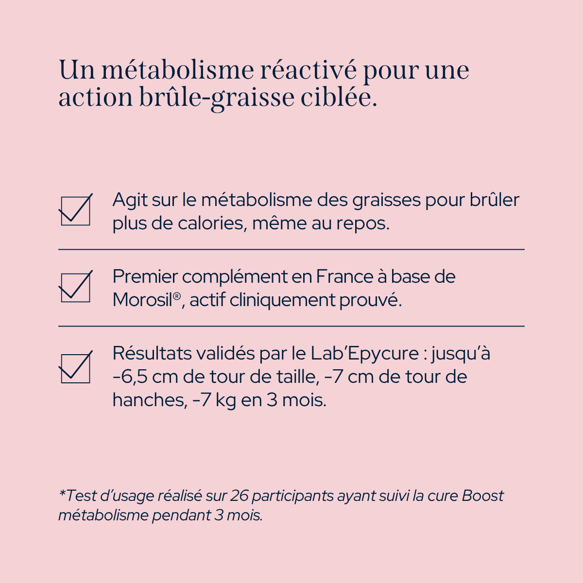 Boost metabolism