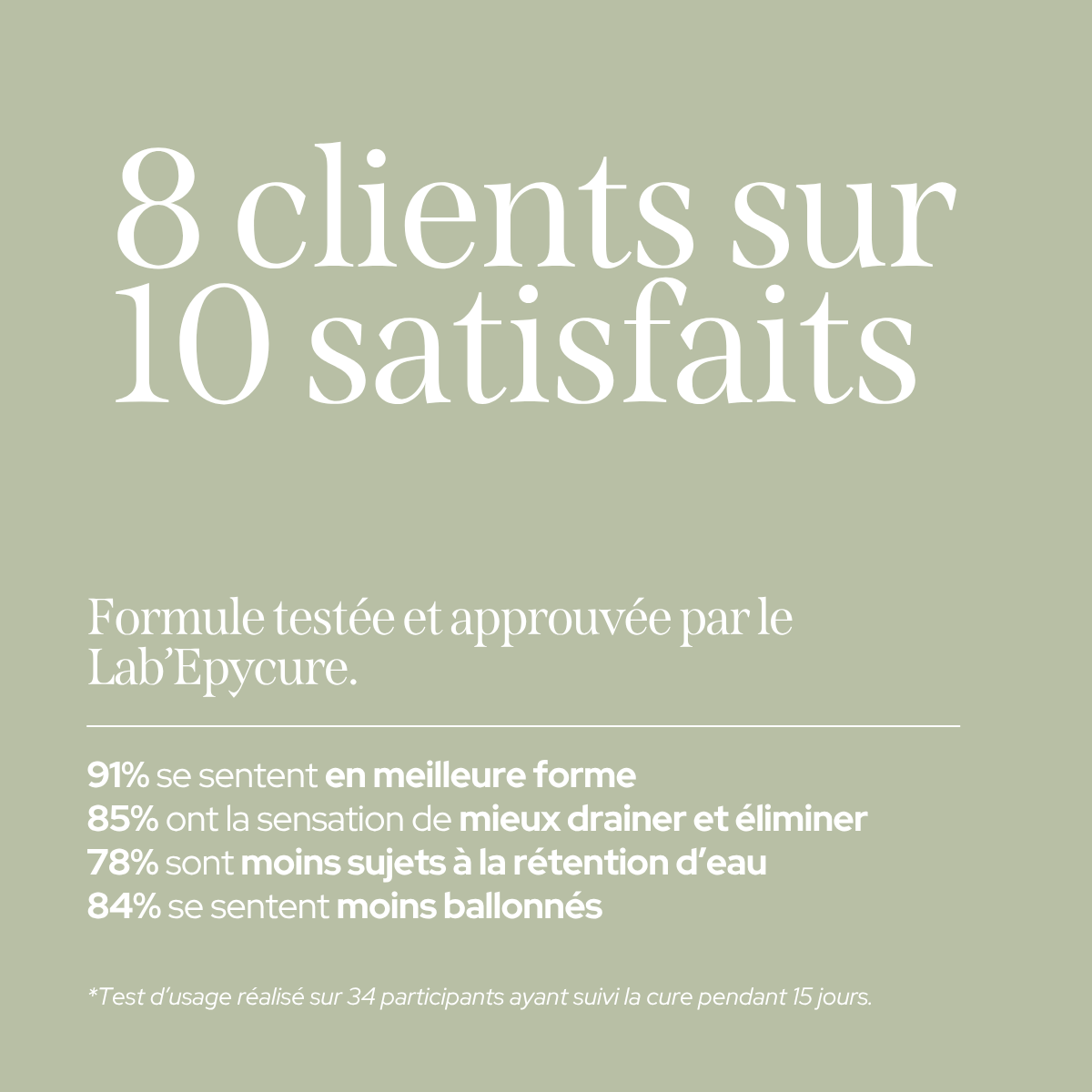 Cure drainage rapide