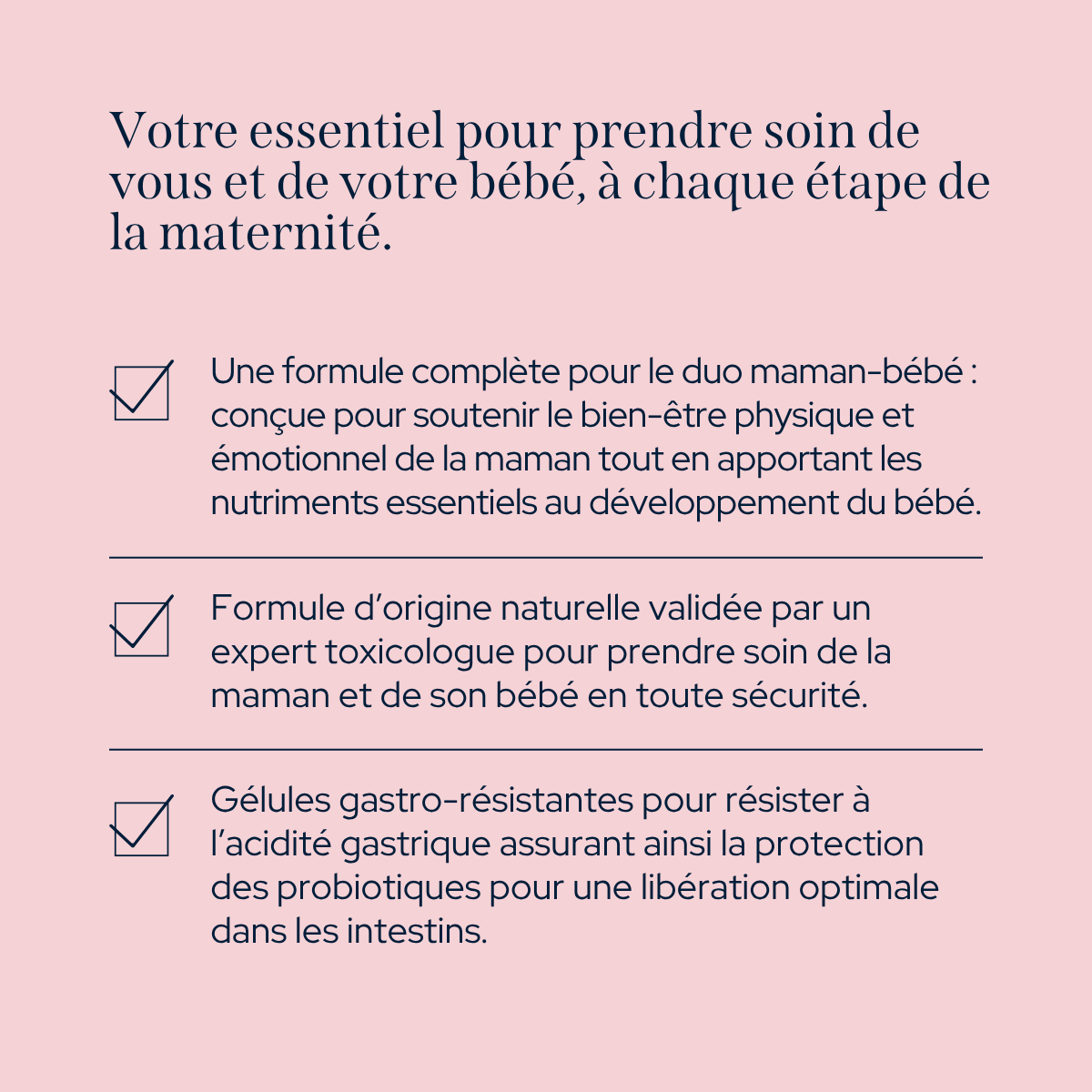 Cure essentiel maternité