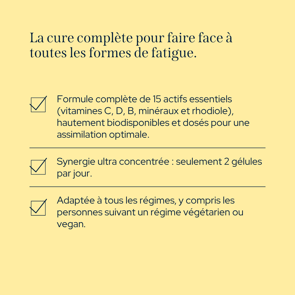 Cure multivitamines+