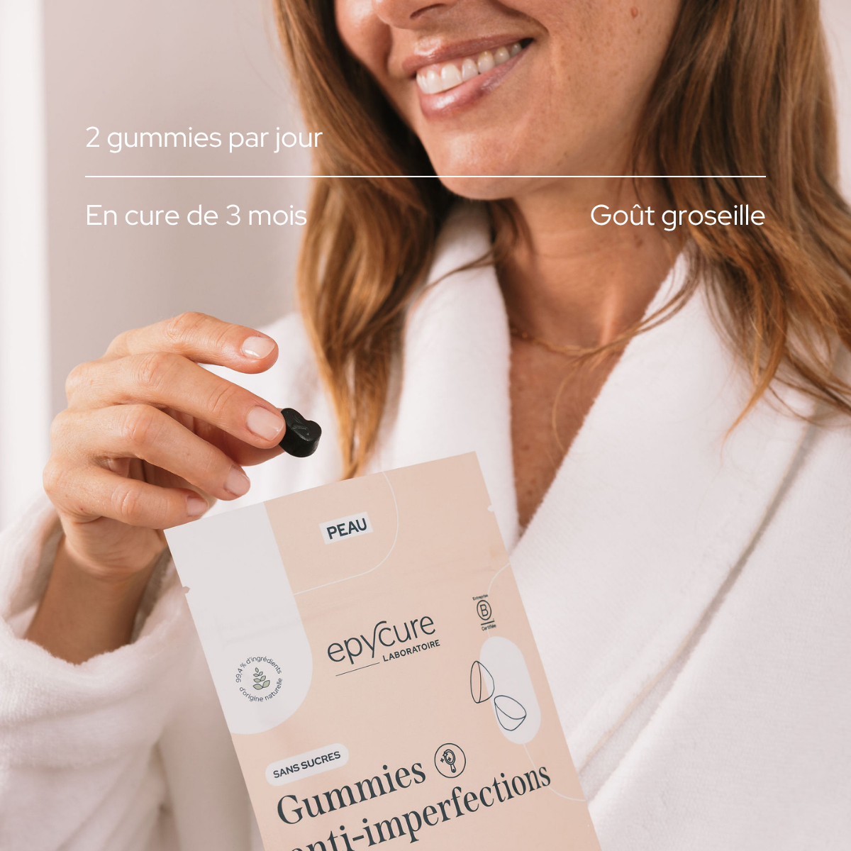 Gummies anti-imperfections