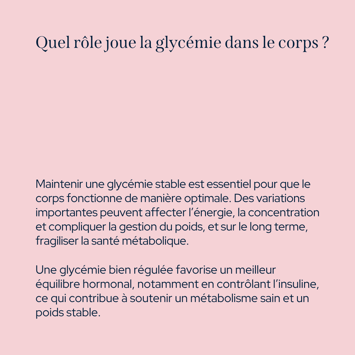 Cure contrôle glycémie