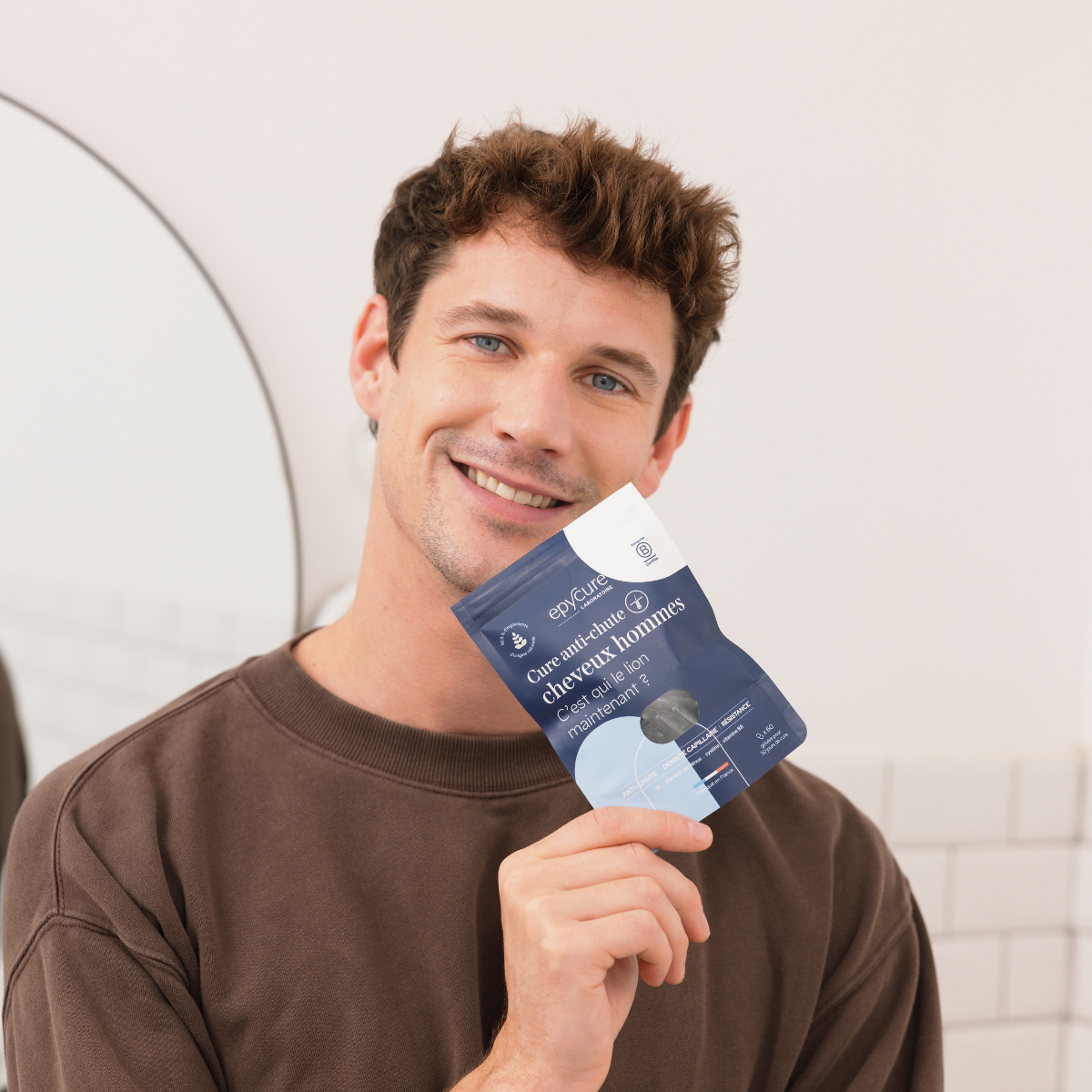Cure anti-chute de cheveux hommes