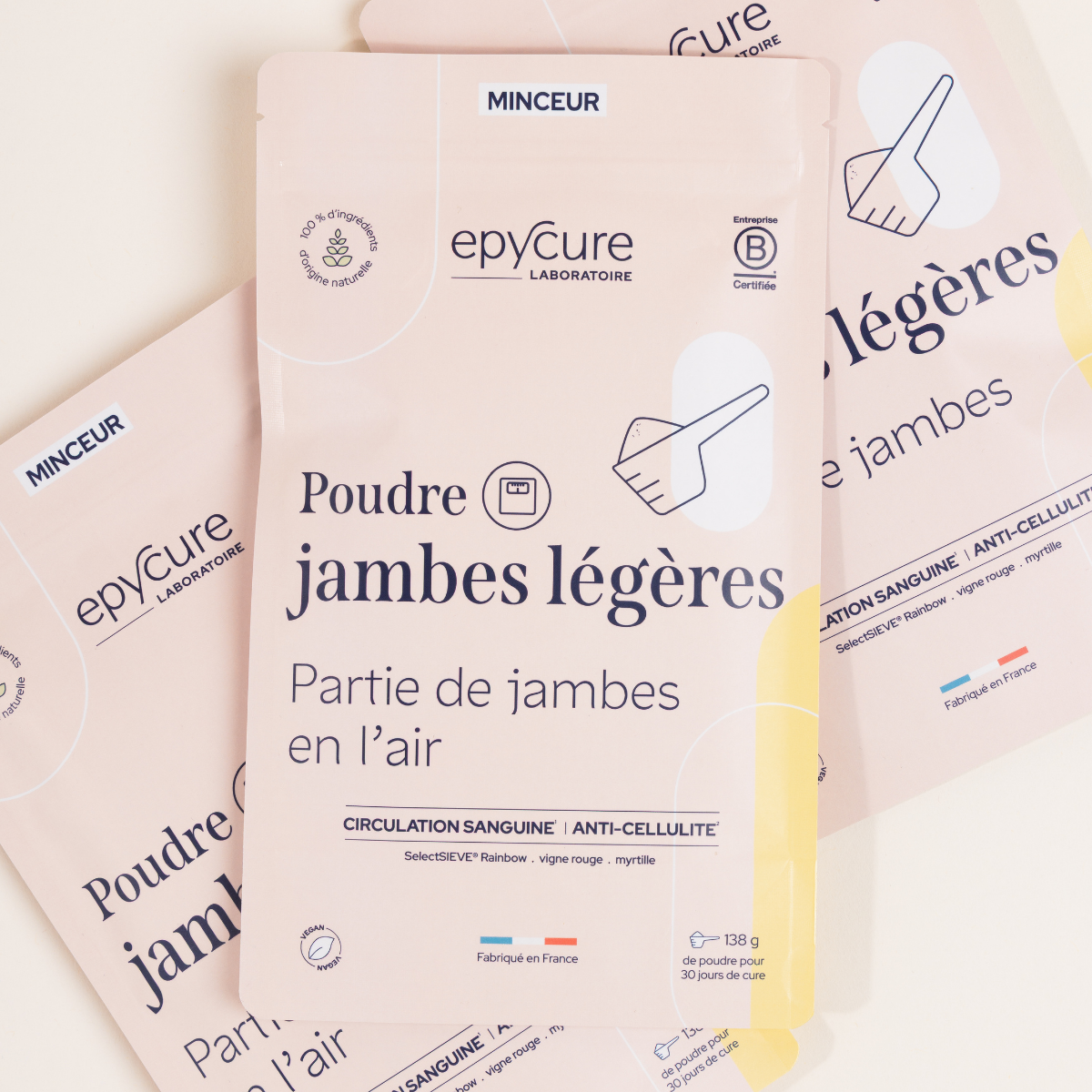 Poudre jambes légères