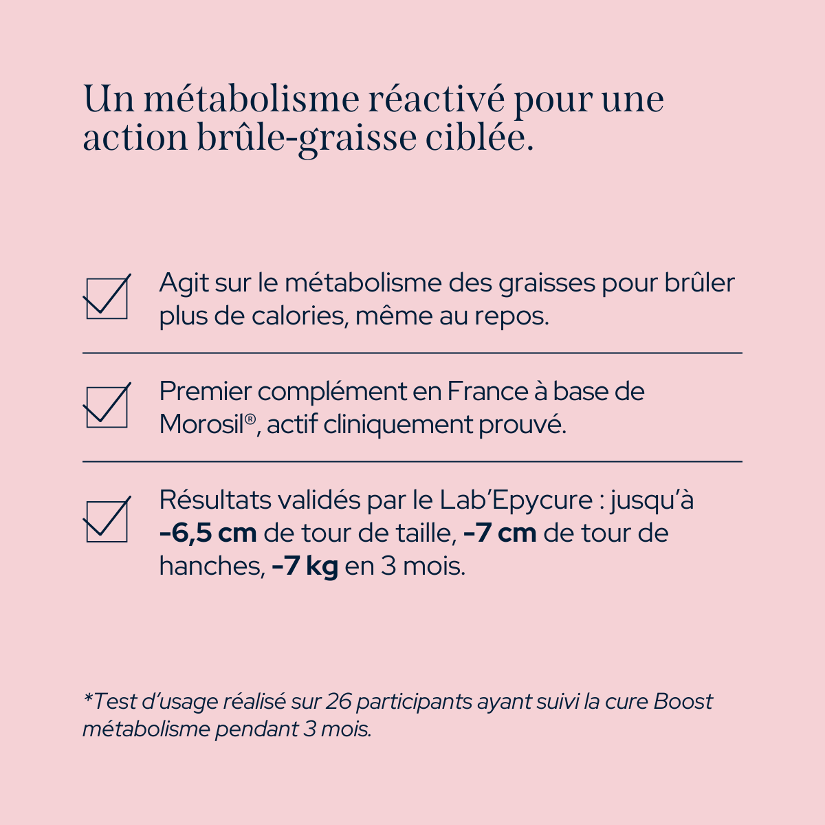 Boost métabolisme - Goût Pêche