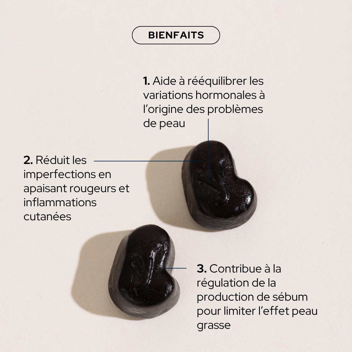 Gummies anti-imperfections