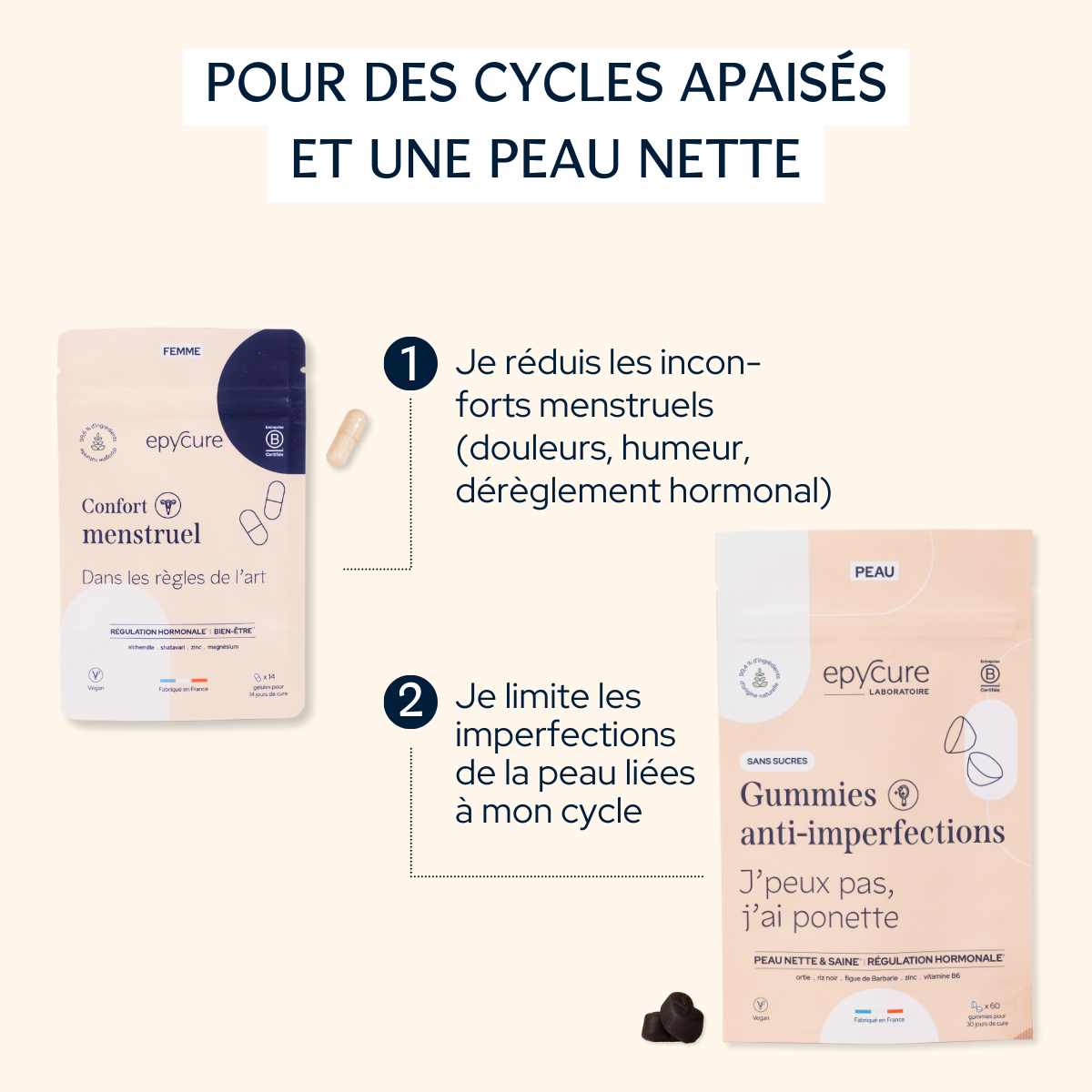 Duo Équilibre cycle & peau
