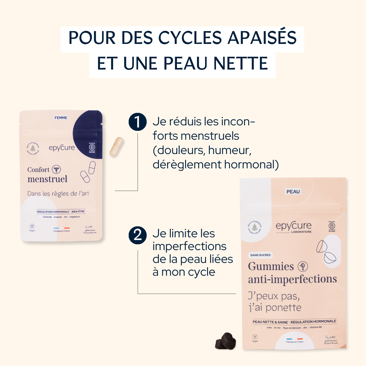 Duo Équilibre cycle & peau