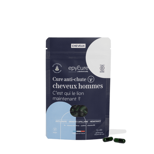 Cure anti-chute de cheveux hommes