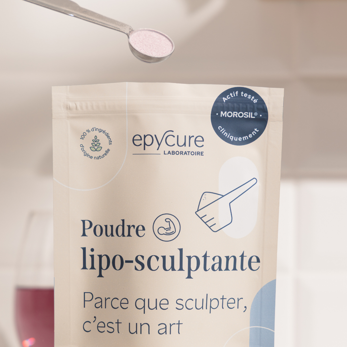 Lipo-sculpting powder
