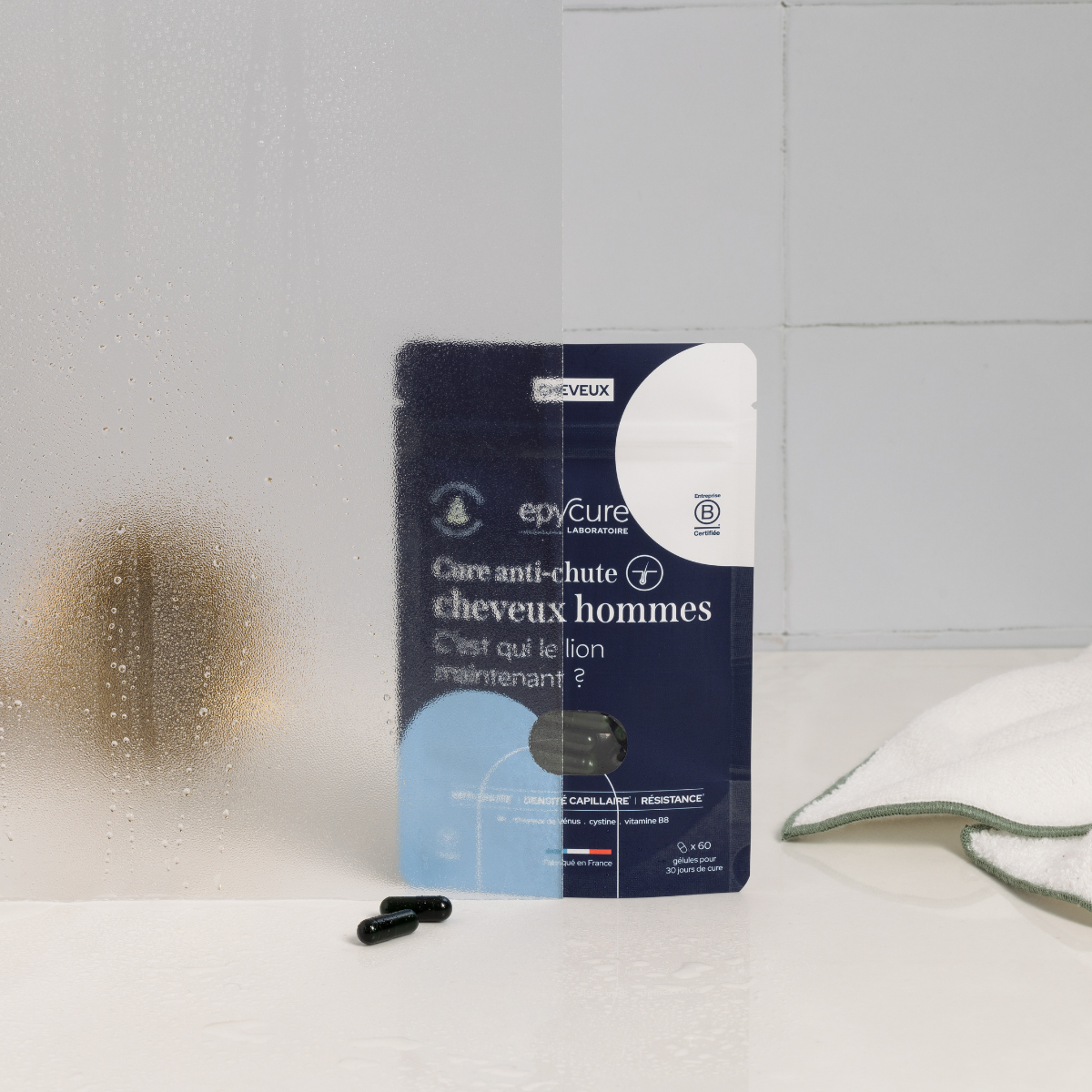 Cure anti-chute de cheveux hommes