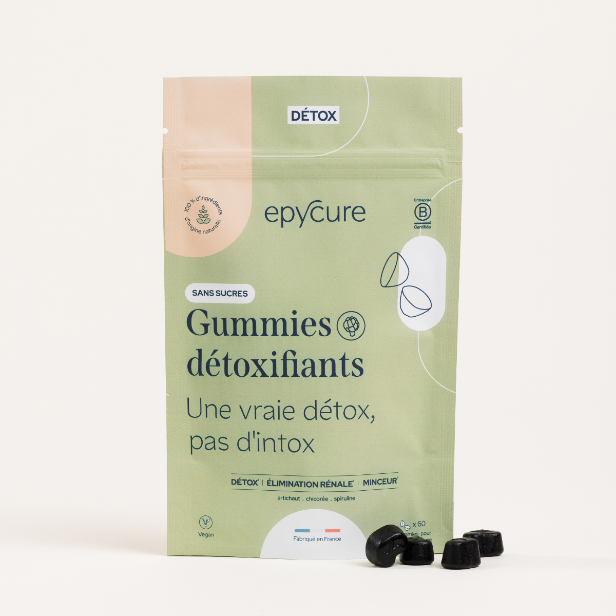 Gummies détoxifiants