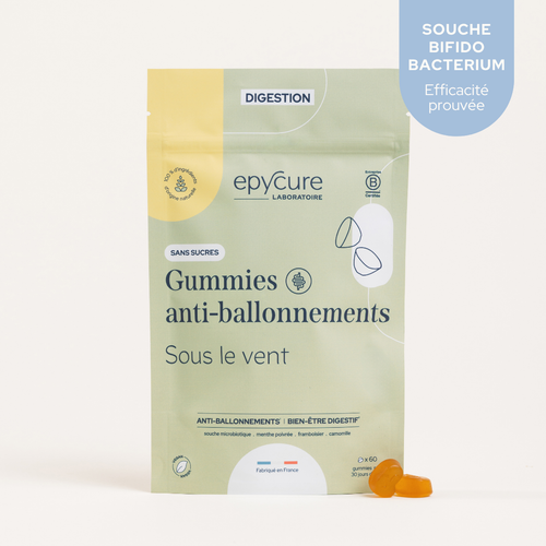 Gummies anti-ballonnements