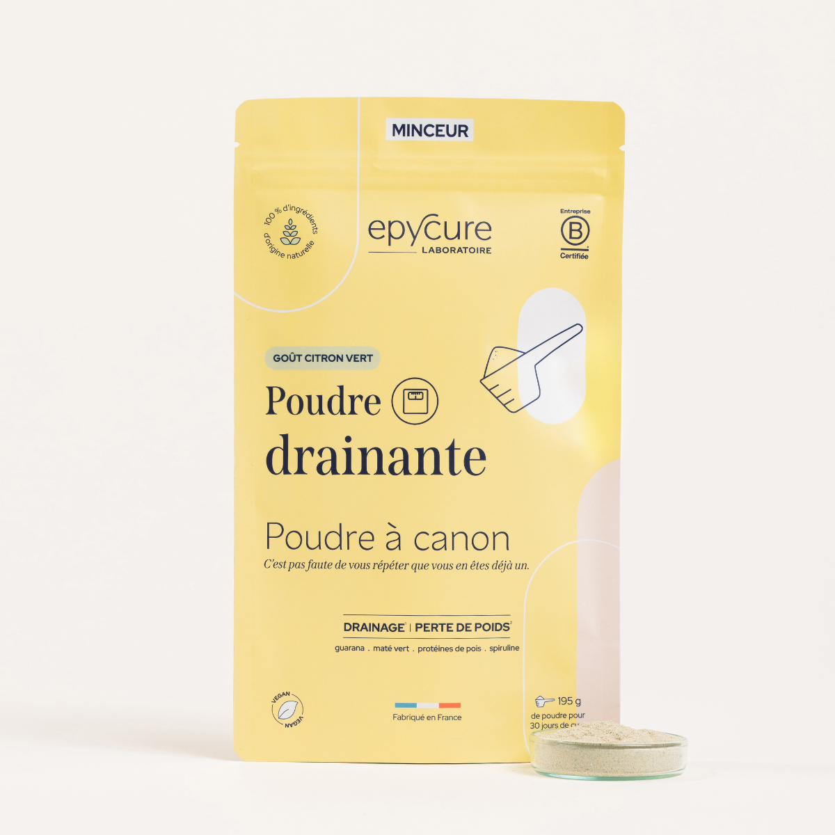 Poudre drainante