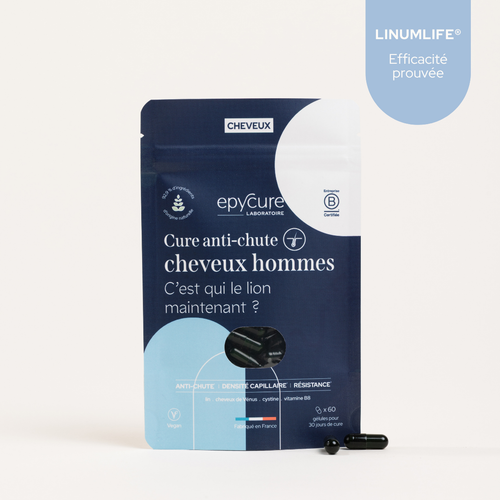 Cure anti-chute de cheveux hommes
