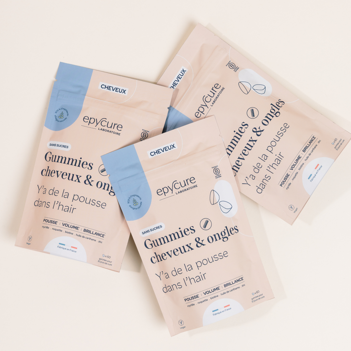 Gummies cheveux & ongles